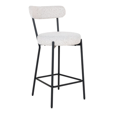 Scaun de bar Badalona – Alb