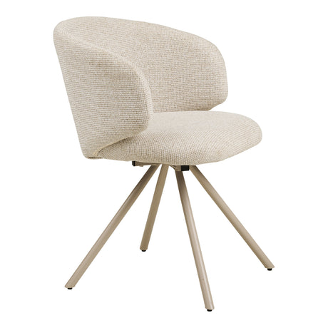 Scaun de dining rotativ Fulham – Nisipiu