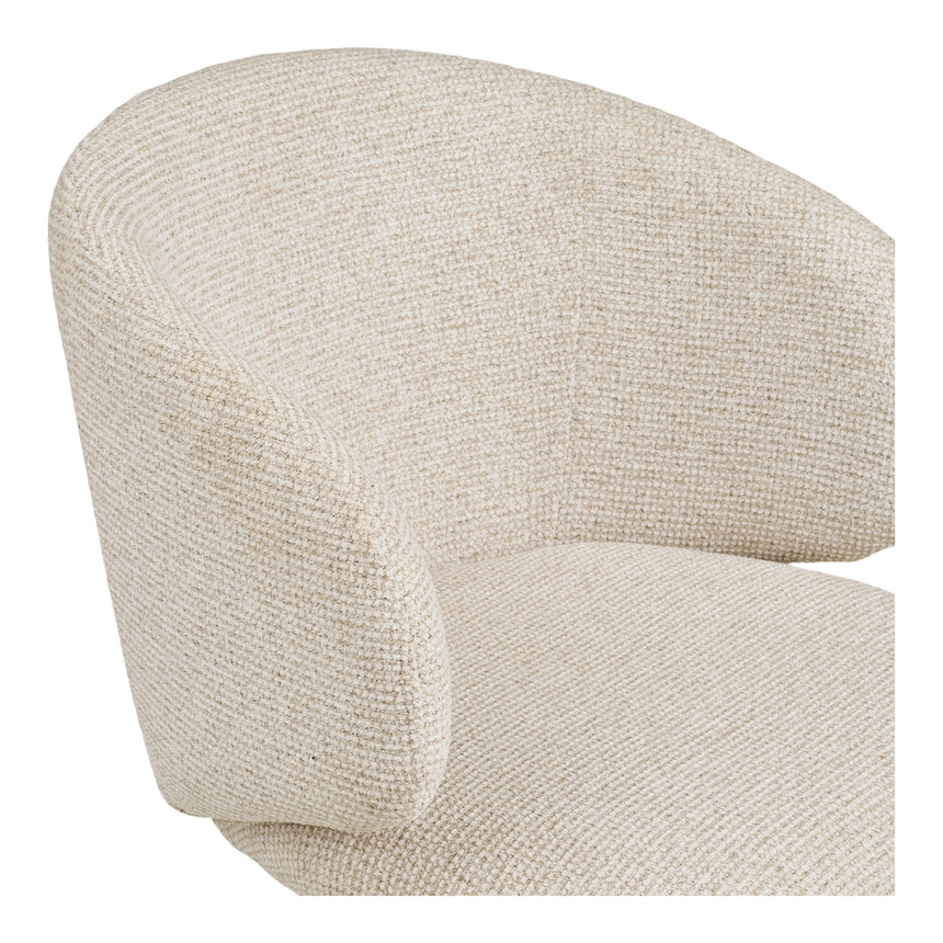Scaun de dining rotativ Fulham – Nisipiu