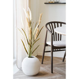 Scaun de dining Agustin – Stejar afumat / șezut textil