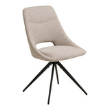 Scaun de dining rotativ Dokka – Nisipiu