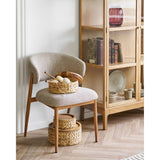 Scaun de dining Cavi – Nisipiu / Natur