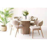 Scaun de dining Cavi – Nisipiu / Natur