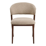 Scaun de dining Cavi – Nisipiu / Nuc