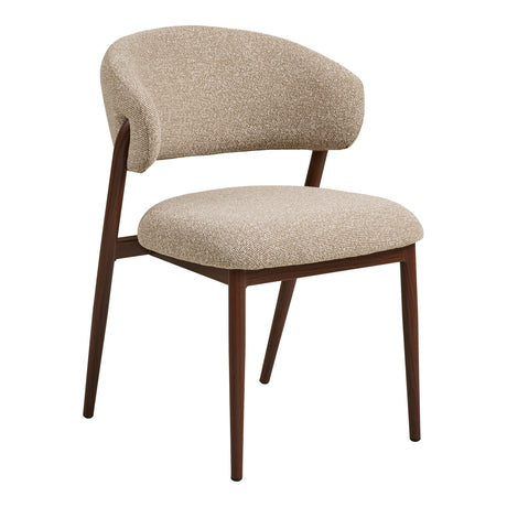 Scaun de dining Cavi – Nisipiu / Nuc