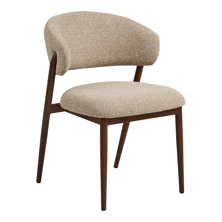 Scaun de dining Cavi – Nisipiu / Nuc