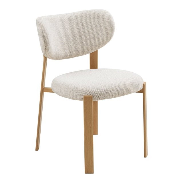 Scaun de dining Savina – Nisipiu / Natur