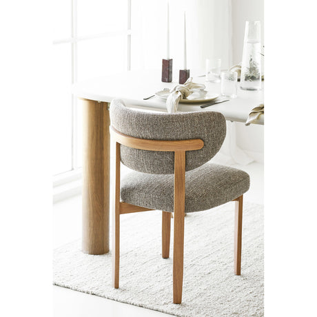 Scaun de dining Recco – Nisipiu / Natur