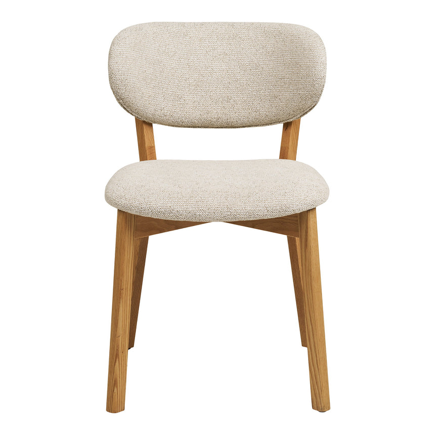 Scaun de dining Dunkirk – Natur / Bej