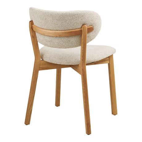 Scaun de dining Dunkirk – Natur / Bej