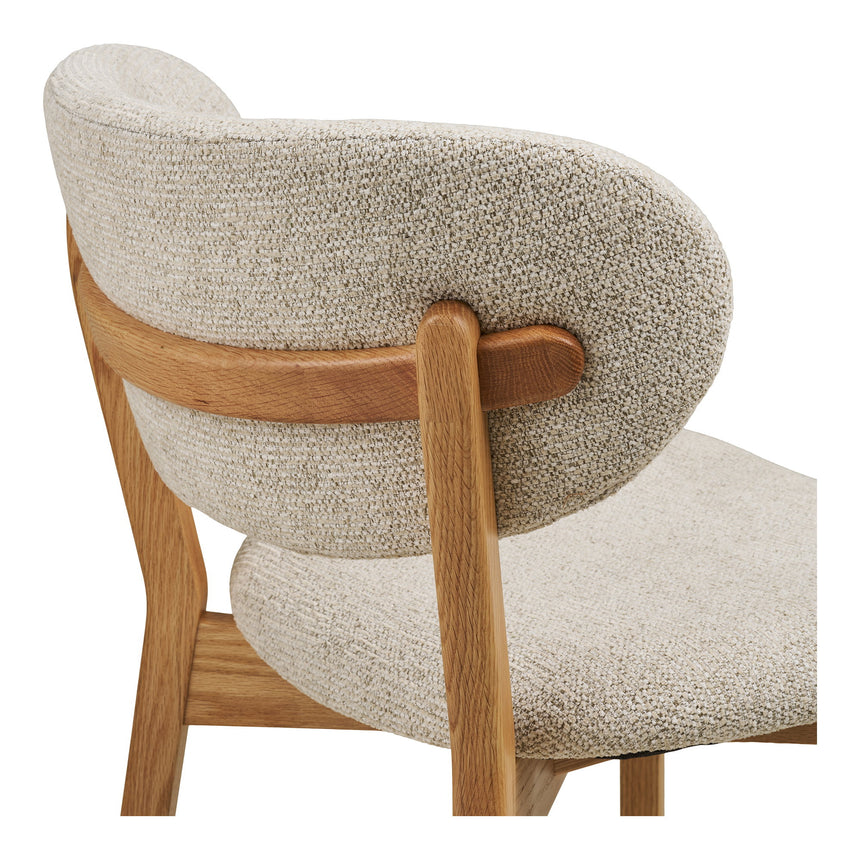 Scaun de dining Dunkirk – Natur / Bej
