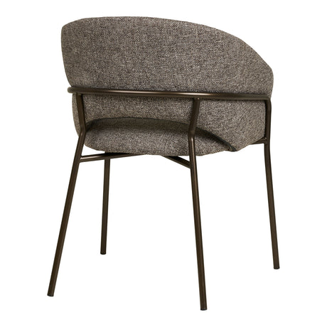 Scaun de dining Costa – Gri închis