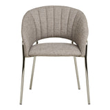 Scaun de dining Costa – Gri deschis