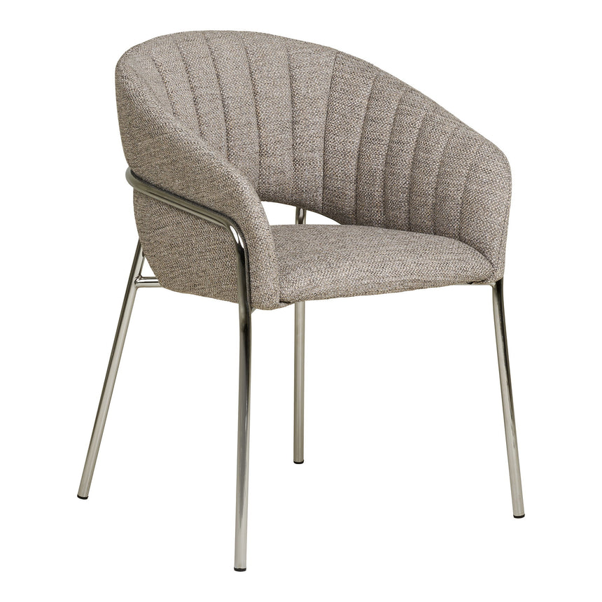 Scaun de dining Costa – Gri deschis