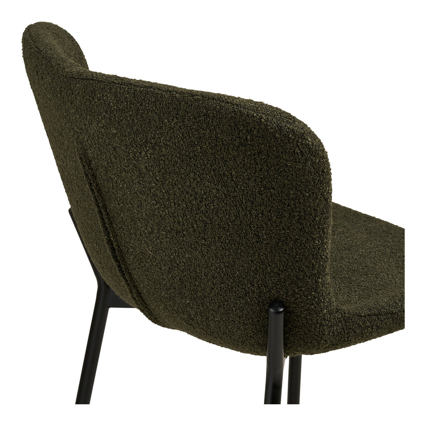 Scaun de bar Maceda – Verde închis