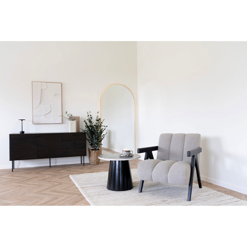 Fotoliu lounge Florence II – tapițat, pentru hotel
