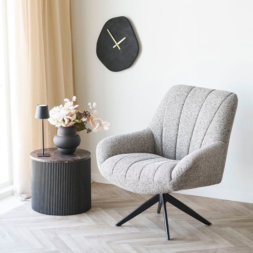 Fotoliu lounge Grandola – tapițat, pentru hotel