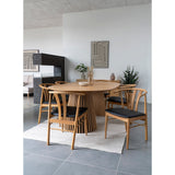 Scaun de dining Artenara – Natur / Negru