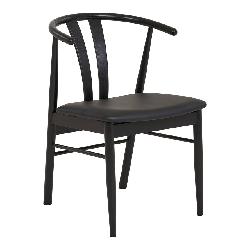 Scaun de dining Artenara – Negru