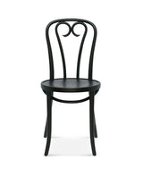 Scaun Fameg 16 A-16 - spătar curbat cu decor spiral