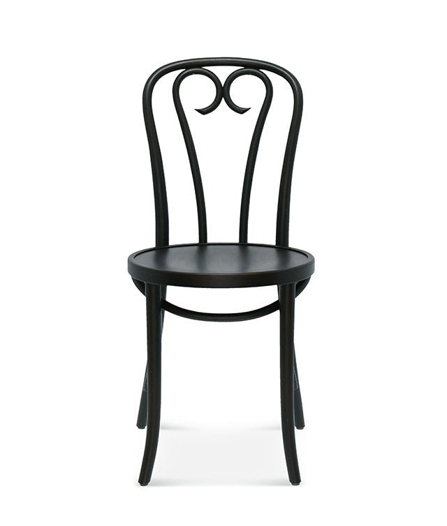 Scaun Fameg 16 A-16 - spătar curbat cu decor spiral