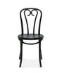Scaun Fameg 16 A-16 - spătar curbat cu decor spiral