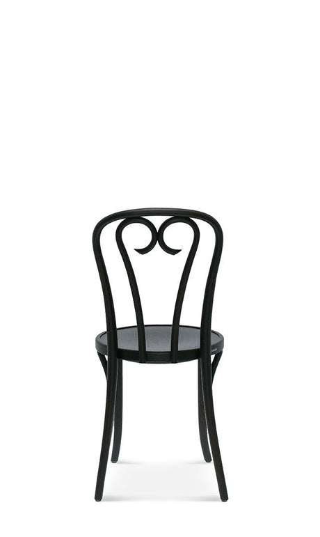 Scaun Fameg 16 A-16 - spătar curbat cu decor spiral
