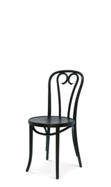 Scaun Fameg 16 A-16 - spătar curbat cu decor spiral