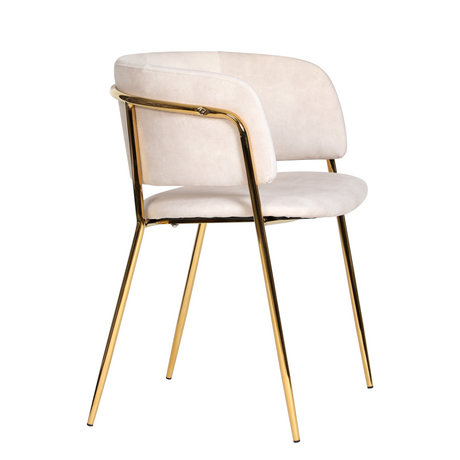 Scaun de dining KL Mia, culoare bej