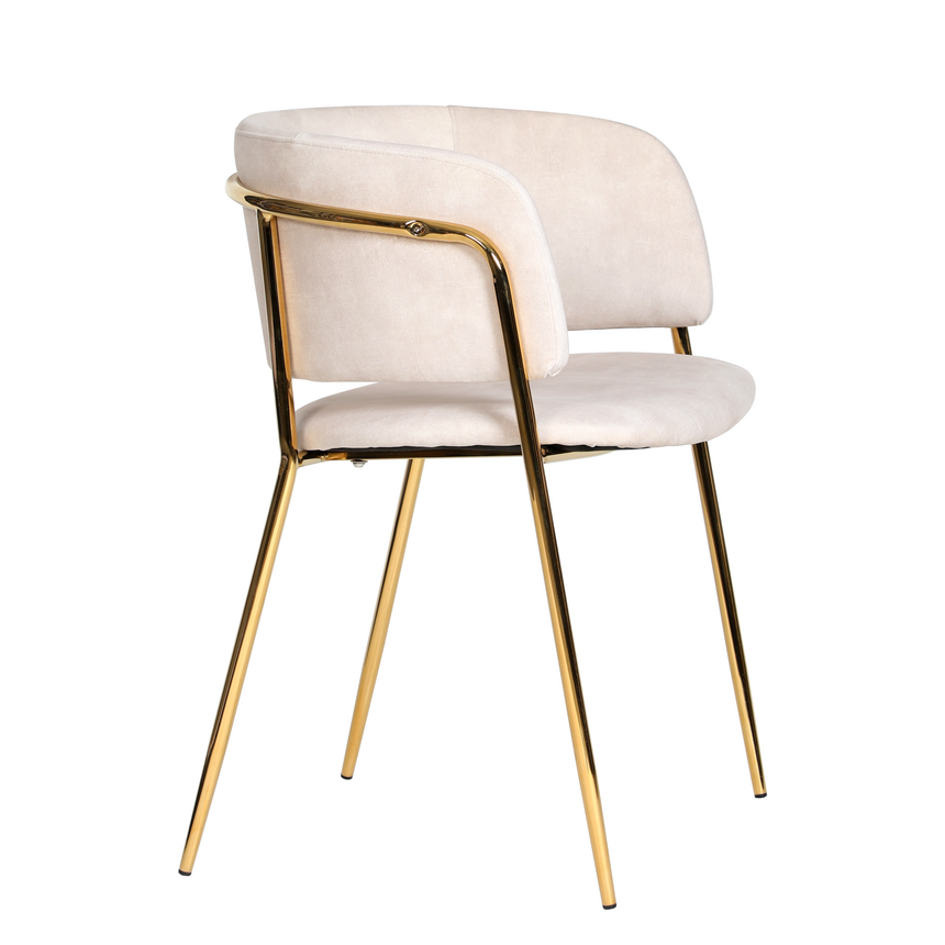 Scaun de dining KL Mia, culoare bej