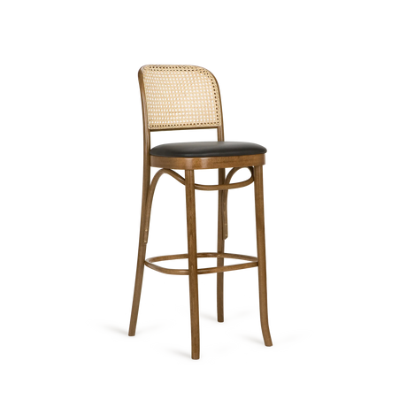 Scaun de bar Paged Classic H-8111 cu împletitură vieneză