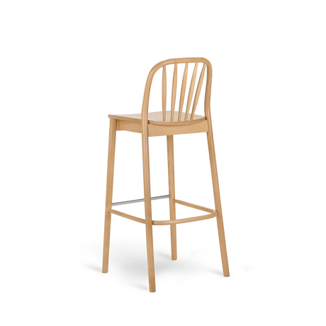 Scaun de bar Paged Aldo H-1070 - fag curbat, 78 cm