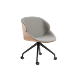 Scaun pivotant Aria Big B-5333 – panou dublu, rotile