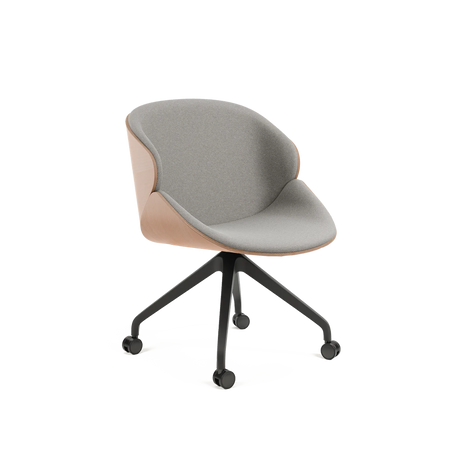 Scaun pivotant Aria Big B-5333 – panou dublu, rotile
