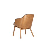 Fotoliu Paged Aria Lounge M-5340 cu panou dublu din lemn