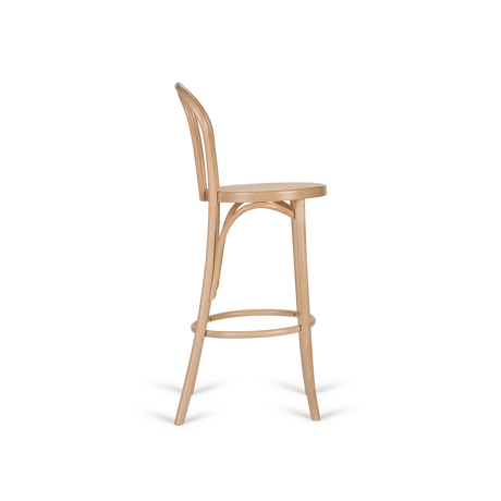 Scaun de bar Paged Classic H-1840 - fag curbat 78 cm