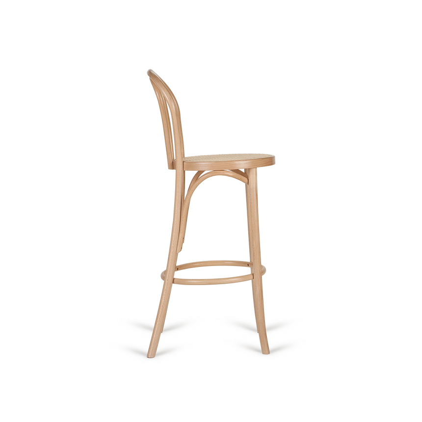Scaun de bar Paged Classic H-1840 - fag curbat 78 cm