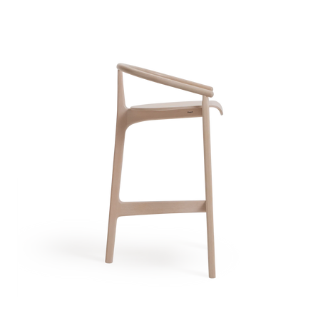 Scaun de bar Paged Evo H-2940 – cadru din lemn, 76 cm