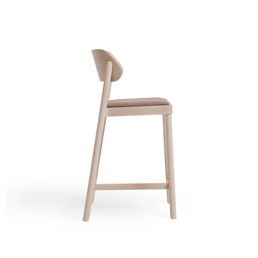 Scaun de bar Paged Nimm H-4590 tapițat 67 cm