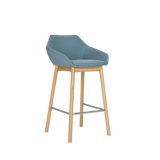 Scaun de bar Paged Tuk H-5051 tapițat 76 cm