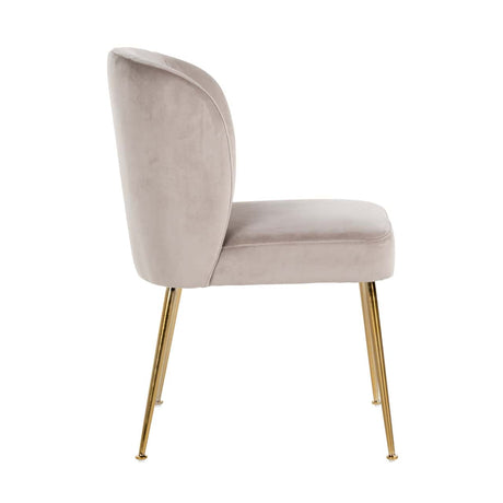 Scaun dining Richmond Cannon kaki catifea