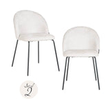 Scaun dining Richmond Alyssa crem fusion (set 2 buc.)