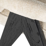 Scaun dining Richmond Cooper alb chenille