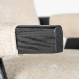 Scaun dining Richmond Cooper alb chenille