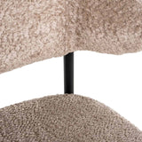 Scaun dining Richmond Bea bouclé natur (set 2 buc.)