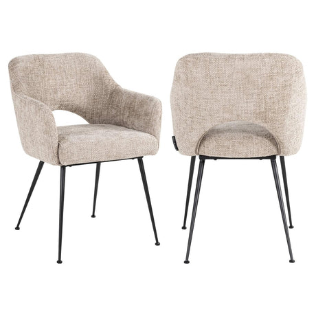 Scaun dining Richmond Jenthe renegade nisipiu, ignifug