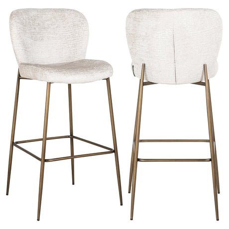 Scaun de bar Richmond Darby crem