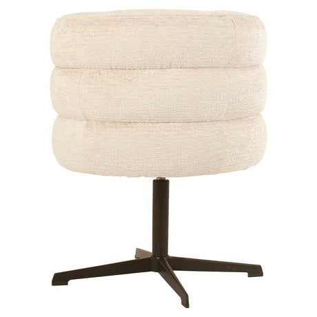 Scaun dining Richmond Alexander Jones crem fusion, rotativ