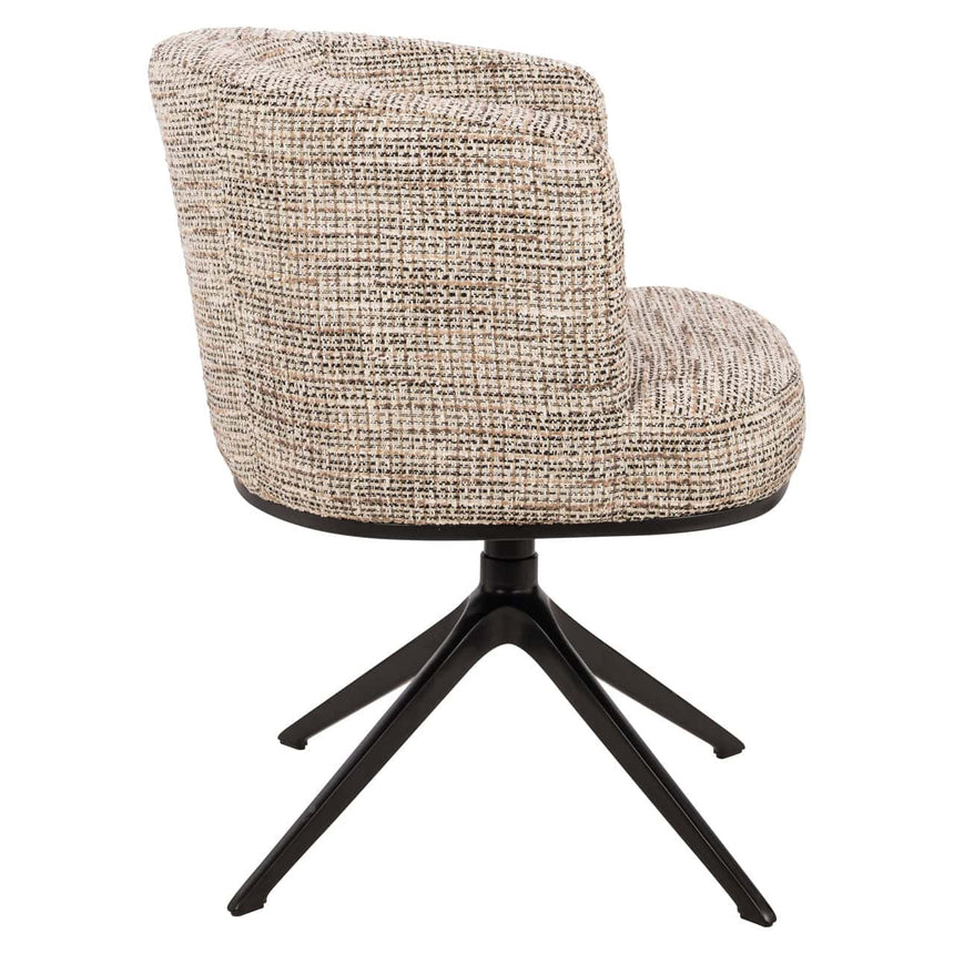 Scaun dining Richmond Cheyenne trendy natur, rotativ