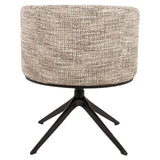 Scaun dining Richmond Cheyenne trendy natur, rotativ